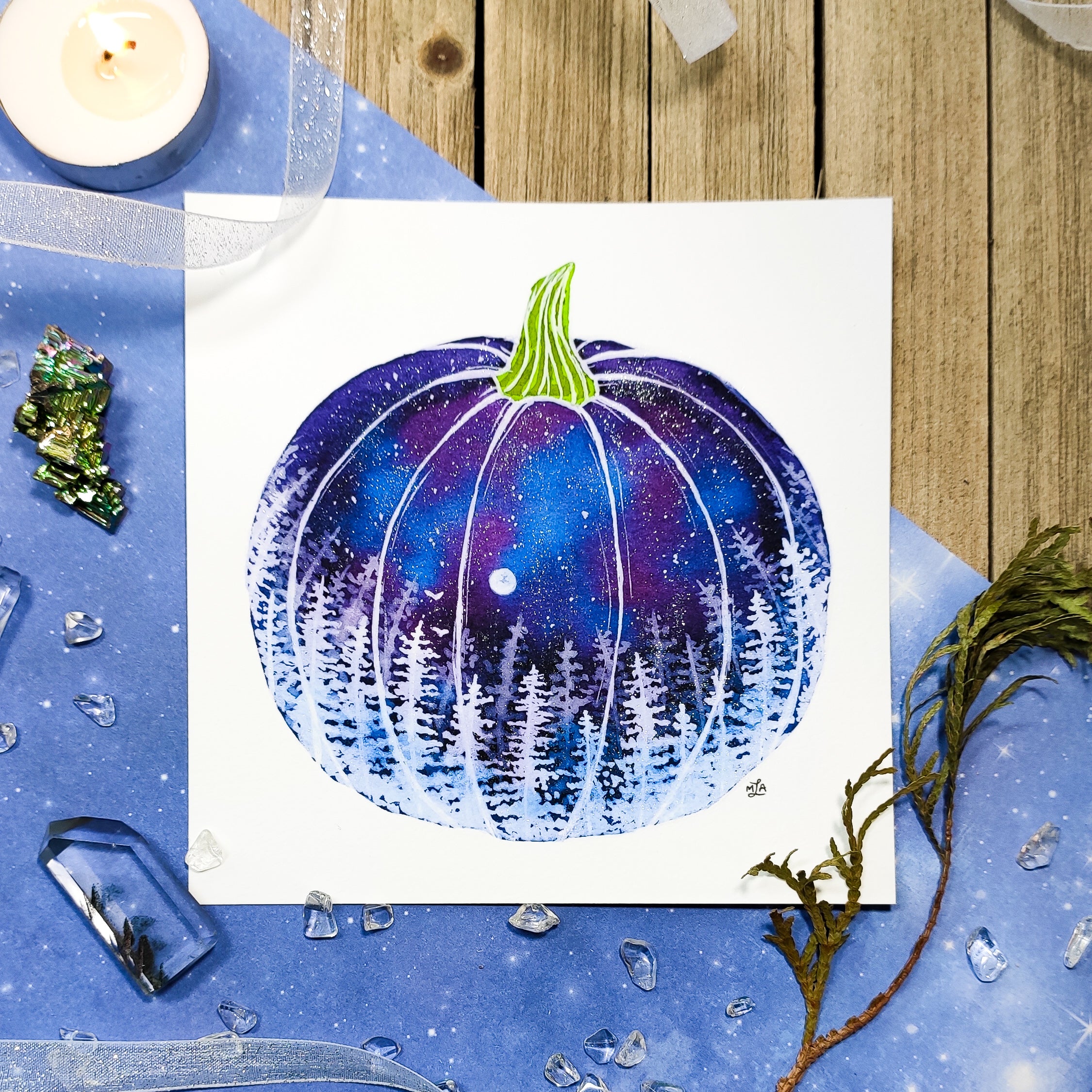 Winter Pumpkin - Limited Edition Print